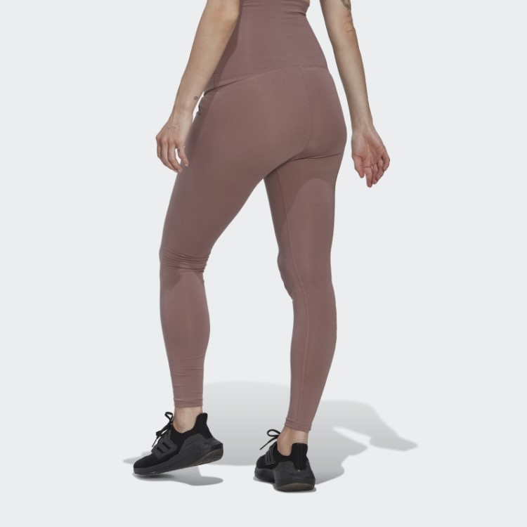 Leggings De Algodão Essenciais (maternidade) Adidas Roxo