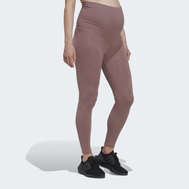 Leggings De Algodão Essenciais (maternidade) Adidas Roxo