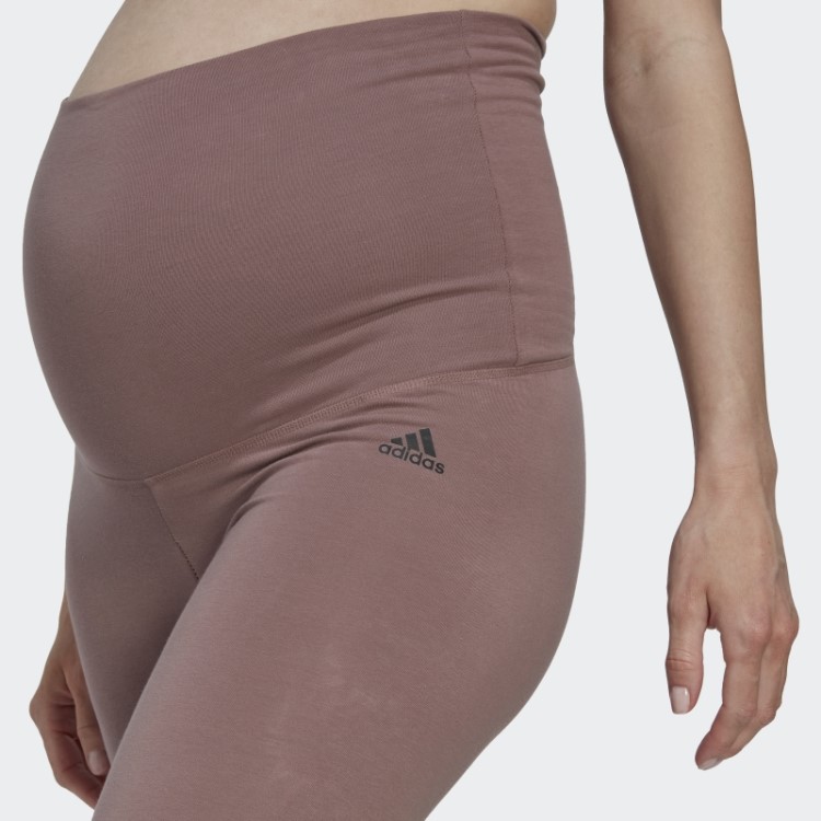Leggings De Algodão Essenciais (maternidade) Adidas Roxo