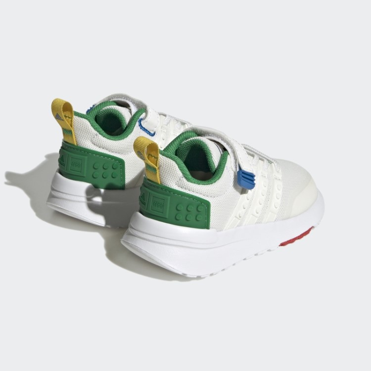 Branco Adidas X Lego Racer Tr21 Laço Elástico E Top Strap Sapatos Fashion