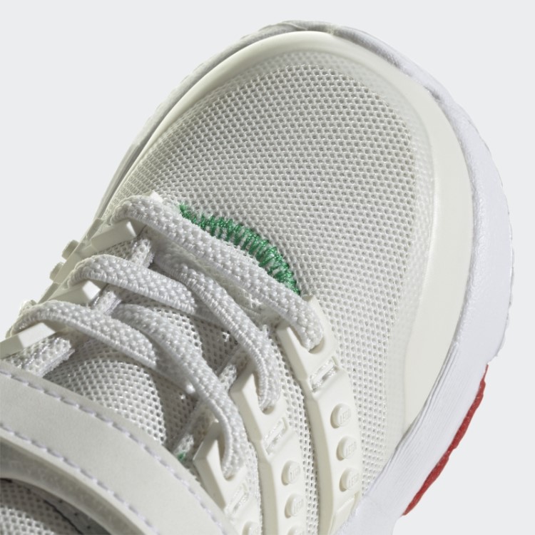Branco Adidas X Lego Racer Tr21 Laço Elástico E Top Strap Sapatos Fashion
