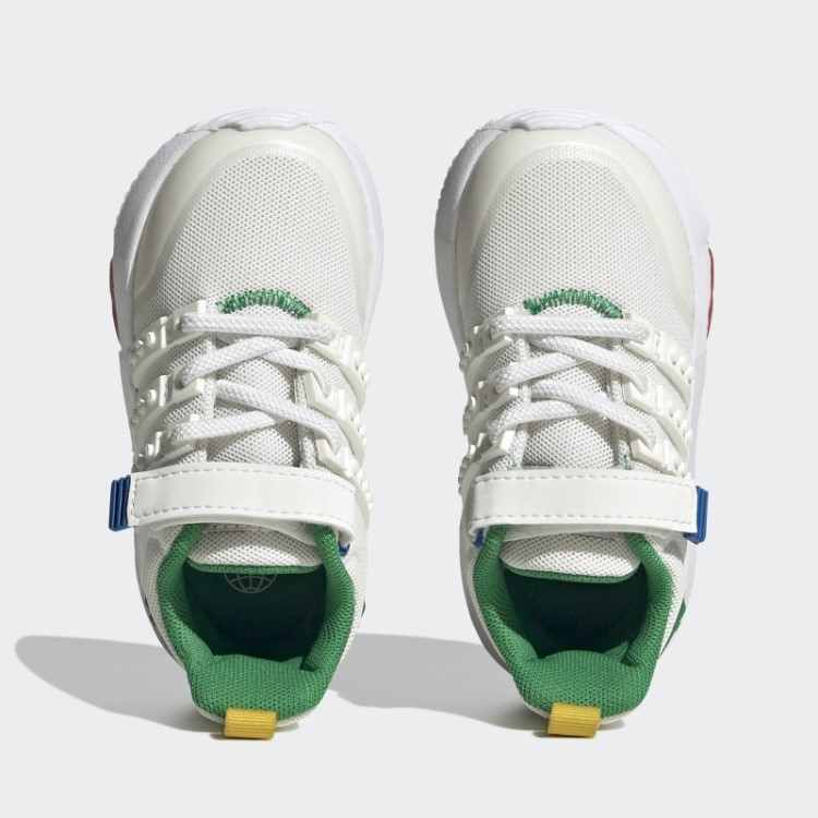 Tênis Branco Fashion Adidas X Lego Racer Tr21