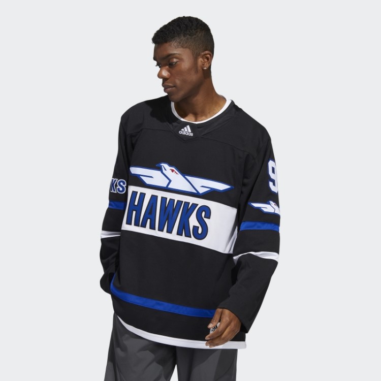 Adidas Black Hawks Bombay Camisa Autêntica