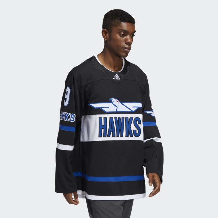 Adidas Black Hawks Bombay Camisa Autêntica