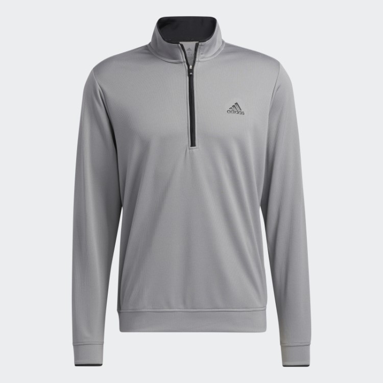 Moletom Adidas Cinza Com Zíper
