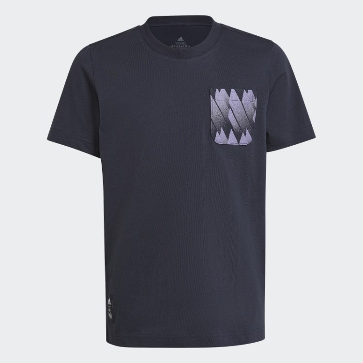 Camiseta Estampada Real Madrid Adidas Night Navy