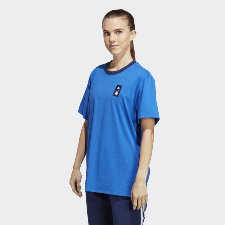 Camiseta Azul Italia Adidas
