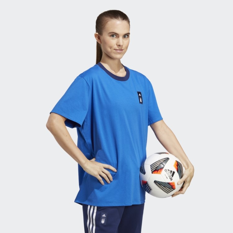 Camiseta Azul Italia Adidas