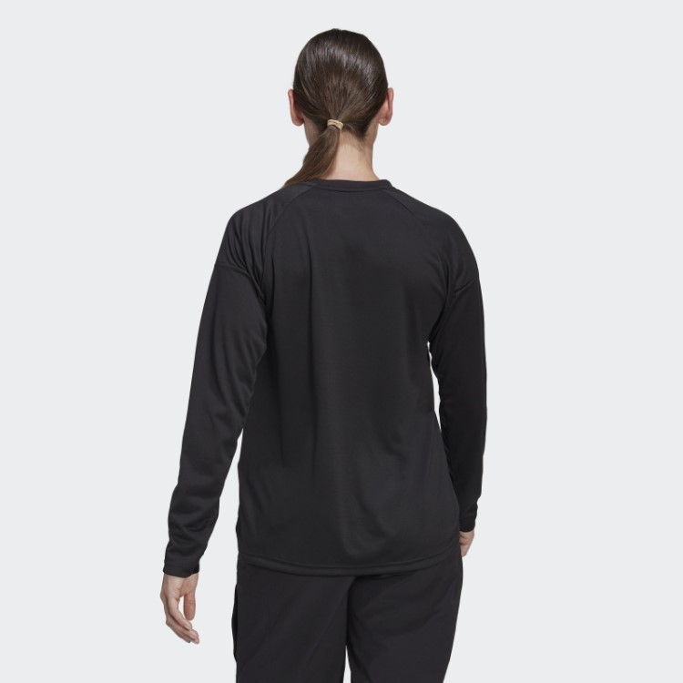 Camisa Preta Adidas Five Ten De Manga Longa