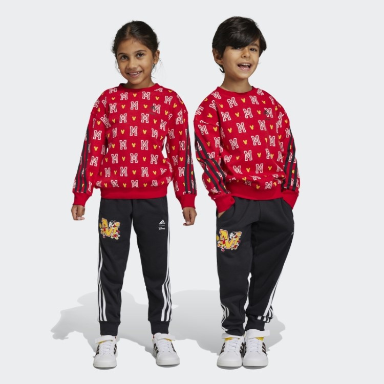 Escarlate Adidas X Disney Mickey Mouse Jogger Agasalho Moda