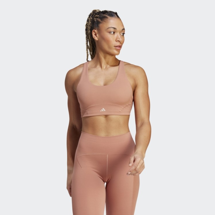 Sutiã De Suporte Médio Estilo Clay Coreflow Luxe Studio Adidas