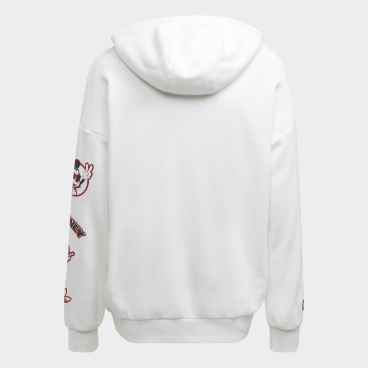 Moletom Com Capuz Disney Mickey E Amigos Branco Adidas