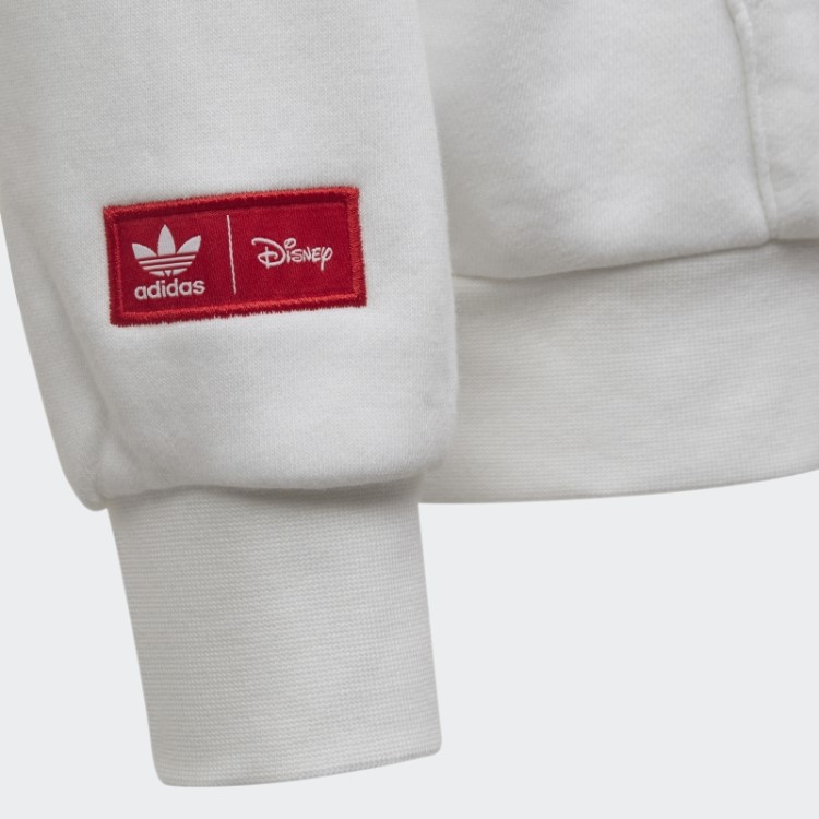 Moletom Com Capuz Disney Mickey E Amigos Branco Adidas