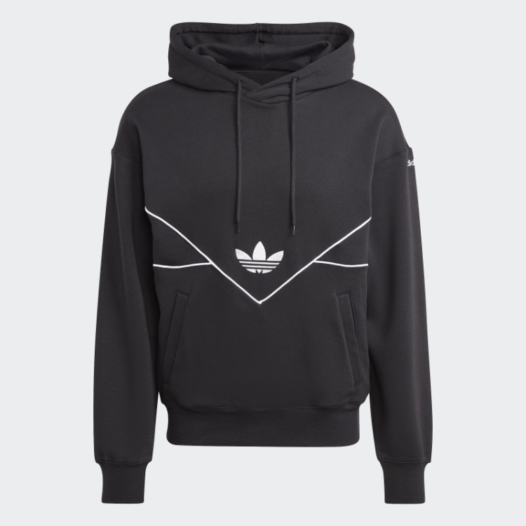 Moletom Adicolor Arquivo Sazonal Adidas Preto