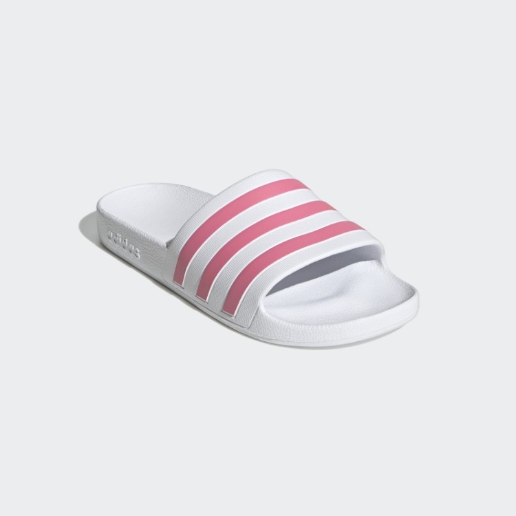 Slides Aqua Branco Adilette Adidas