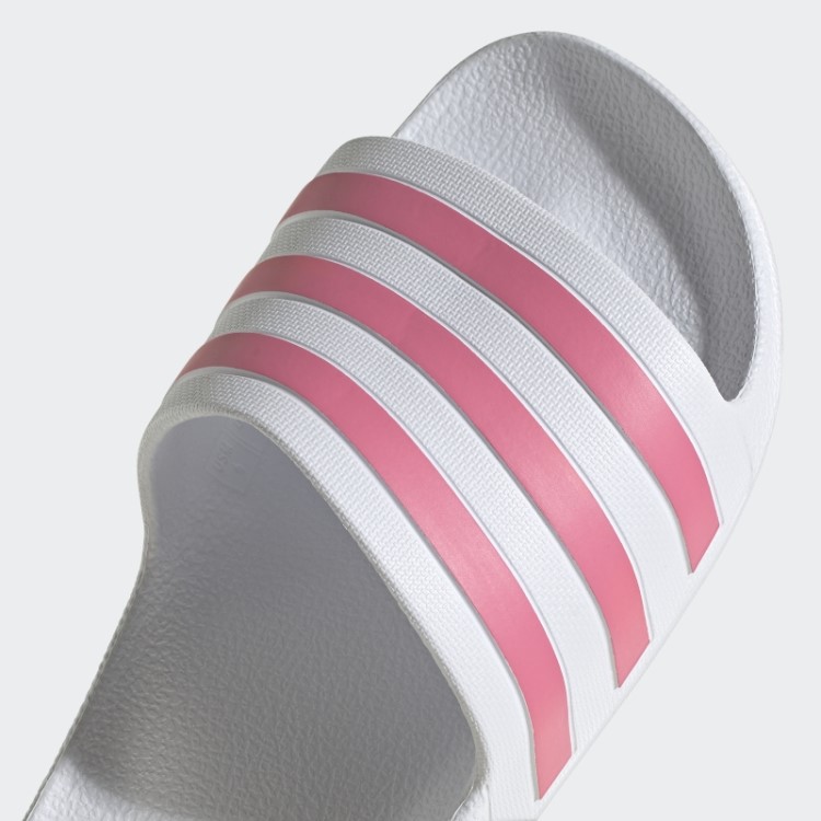 Slides Aqua Branco Adilette Adidas