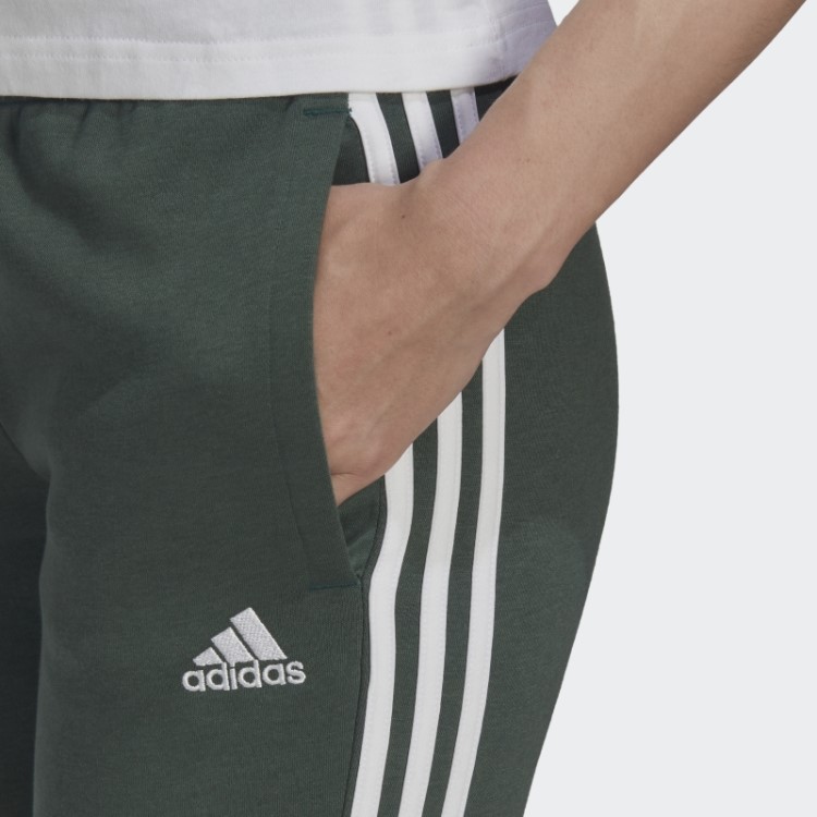 Calça De Lã Com As Três Listras Adidas Green Oxide Essentials