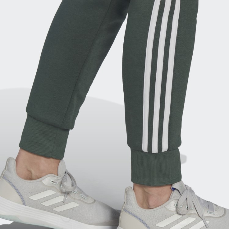 Calça De Lã Com As Três Listras Adidas Green Oxide Essentials