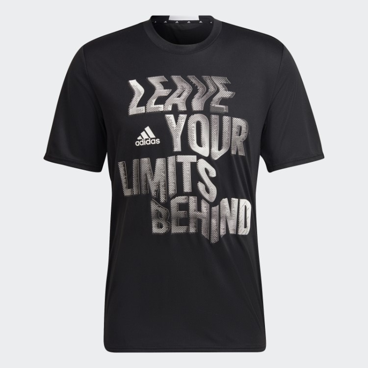 Camiseta De Treino Adidas Preta Projetada Para Movimento Aeroready Hiit