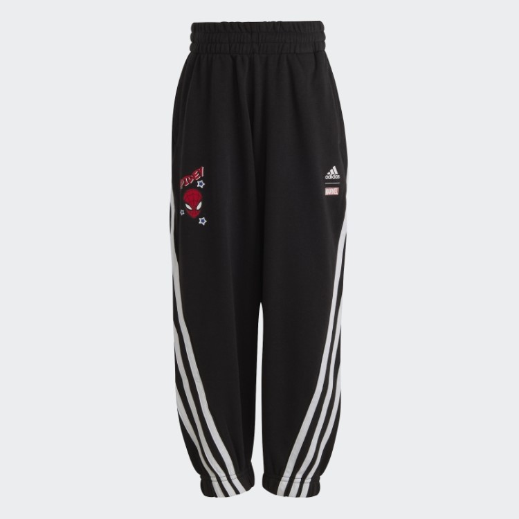 Calça Adidas X Marvel Homem Aranha Preta