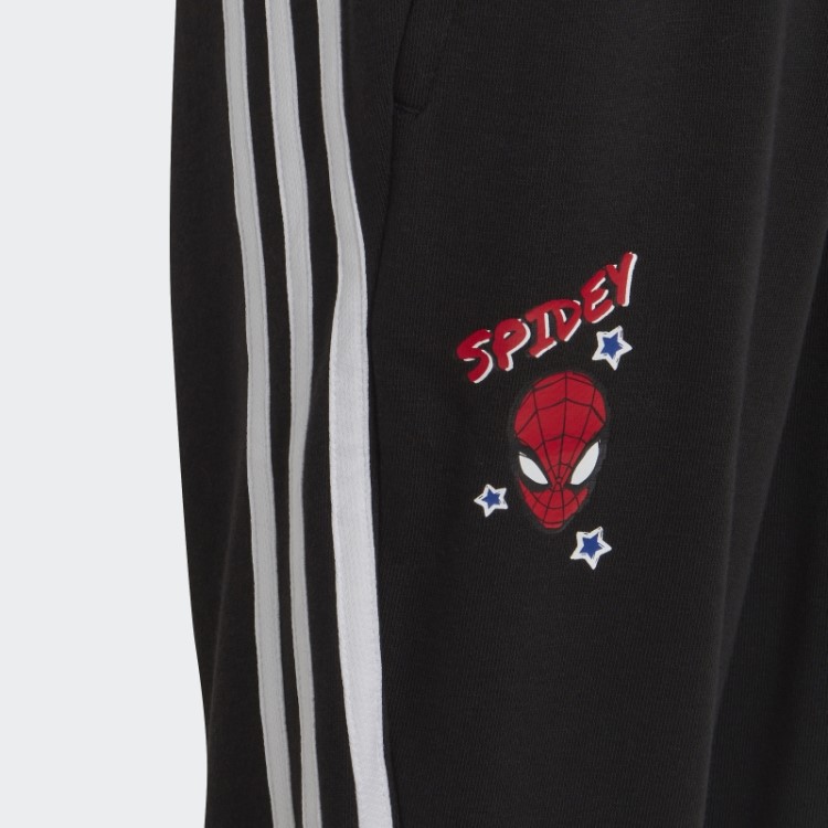 Calça Adidas X Marvel Homem Aranha Preta