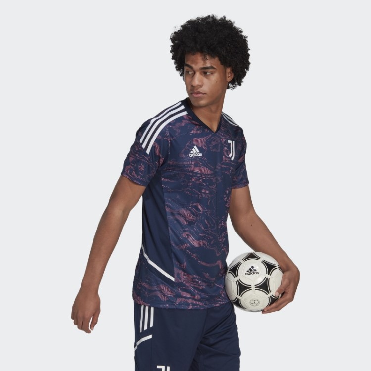 Camisa De Treino Adidas Juventus Condivo 22 Em Tom Rosa