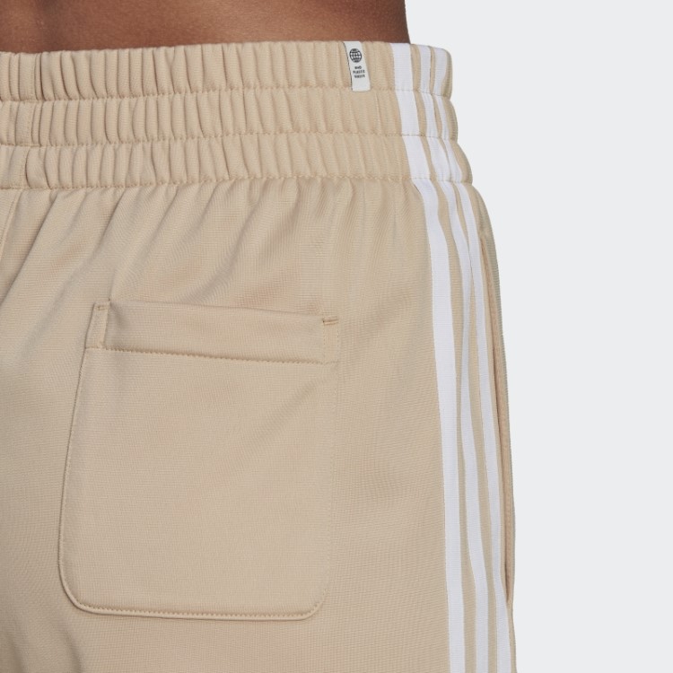 Bermuda Bege Com As Três Listras Adidas