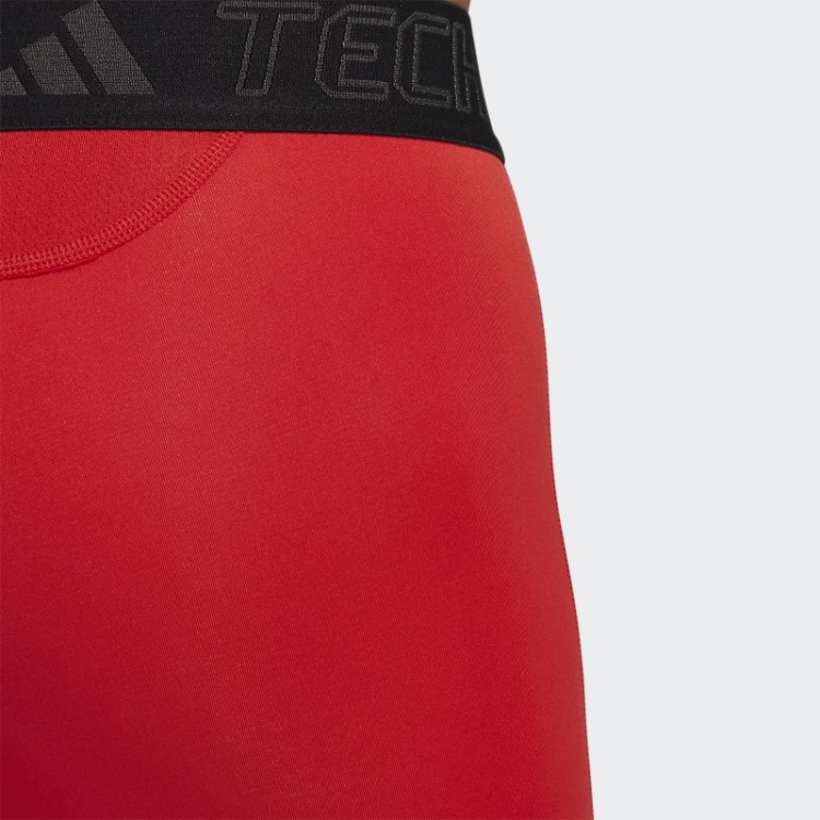 Meia-calça Mahomes Techfit Vermelha Adidas