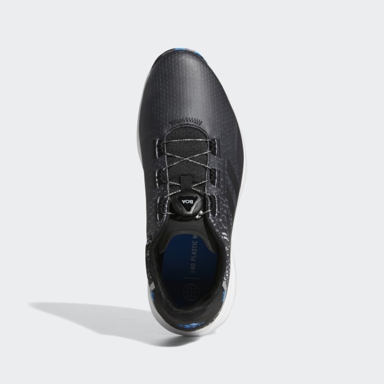 Tênis De Golfe Adidas Preto S2g Boa Largo Sem Pontas
