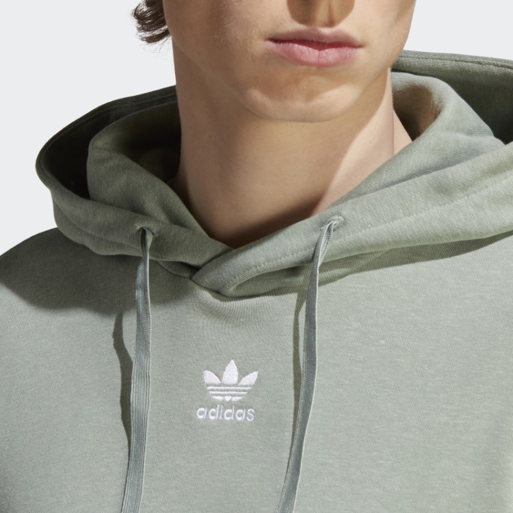 Essentials+ Made With Hemp Moletom Verde Prateado Adidas