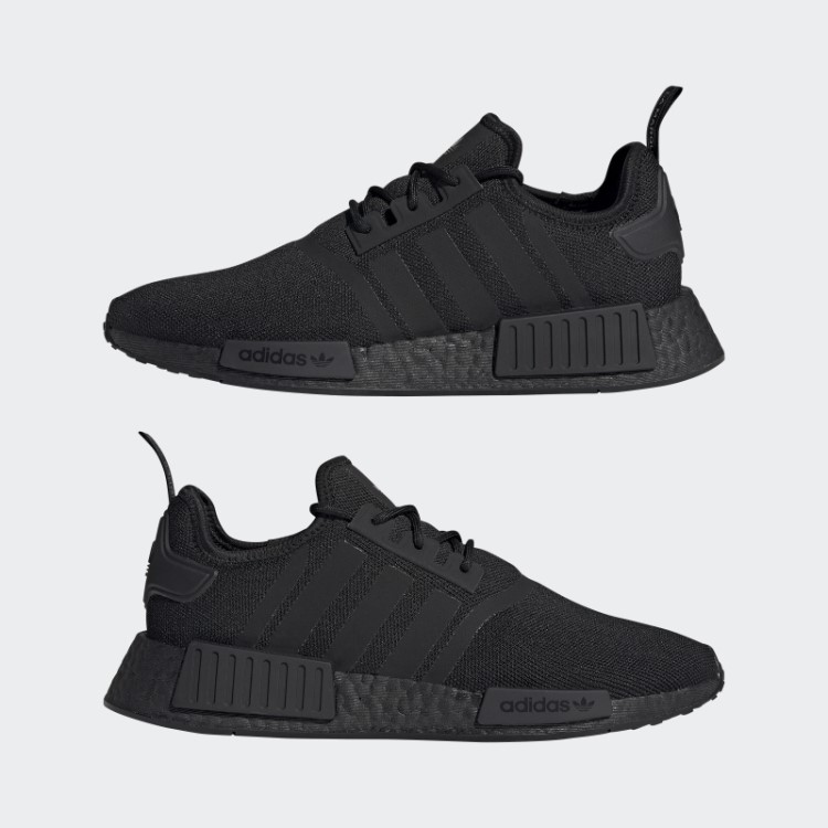 Tênis Preto Adidas Nmd-r1 Primeblue