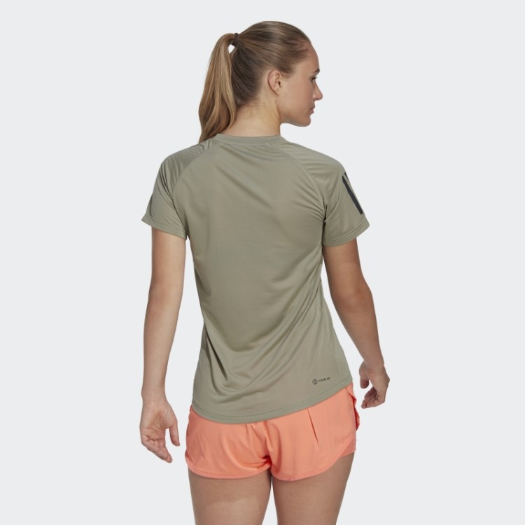 Camiseta De Tênis Adidas Club Silver Pebble