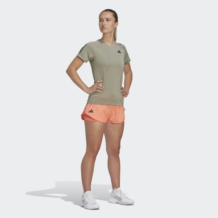 Camiseta De Tênis Adidas Club Silver Pebble