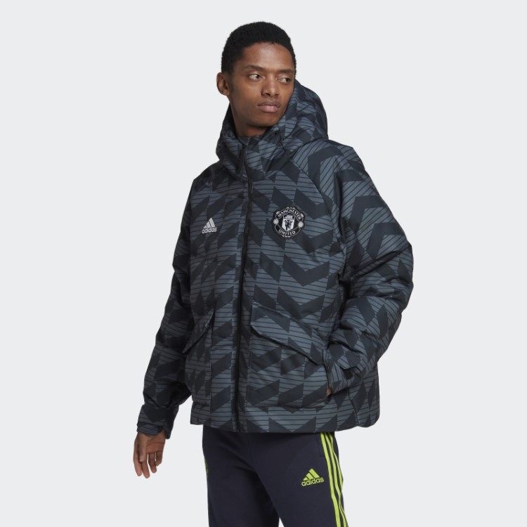 Adidas Manchester United Lifestyler Jaqueta Preta