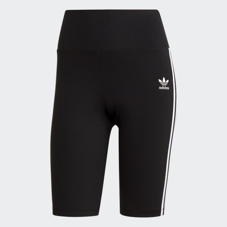 Meia-calça Cintura Alta Adidas Black Adicolor Classics Primeblue