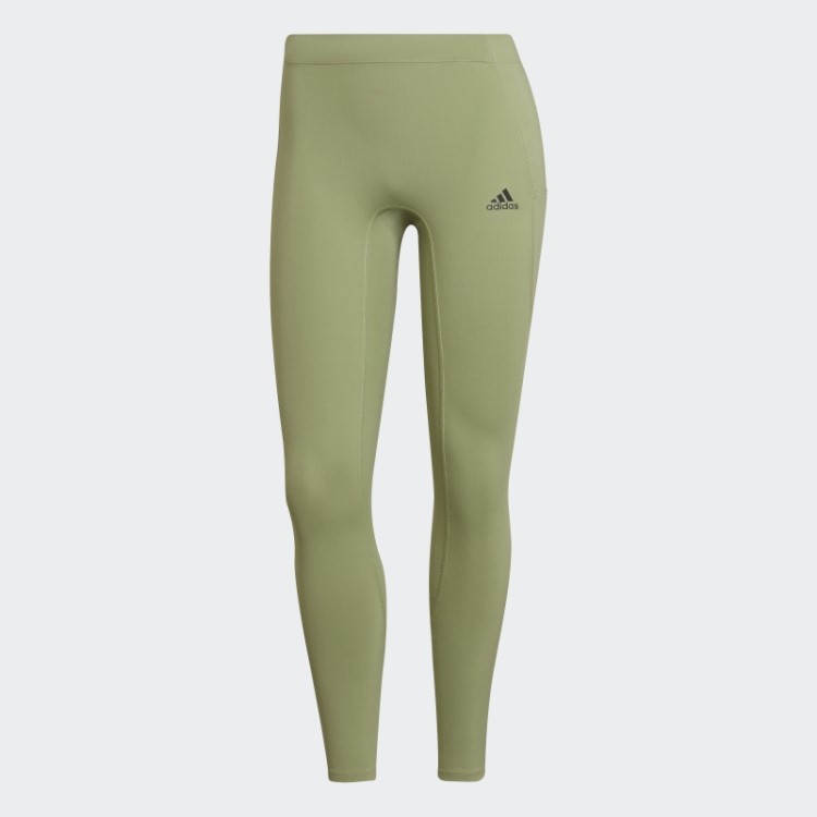 Leggings 7/8 De Corrida Adidas Fastimpact Limão
