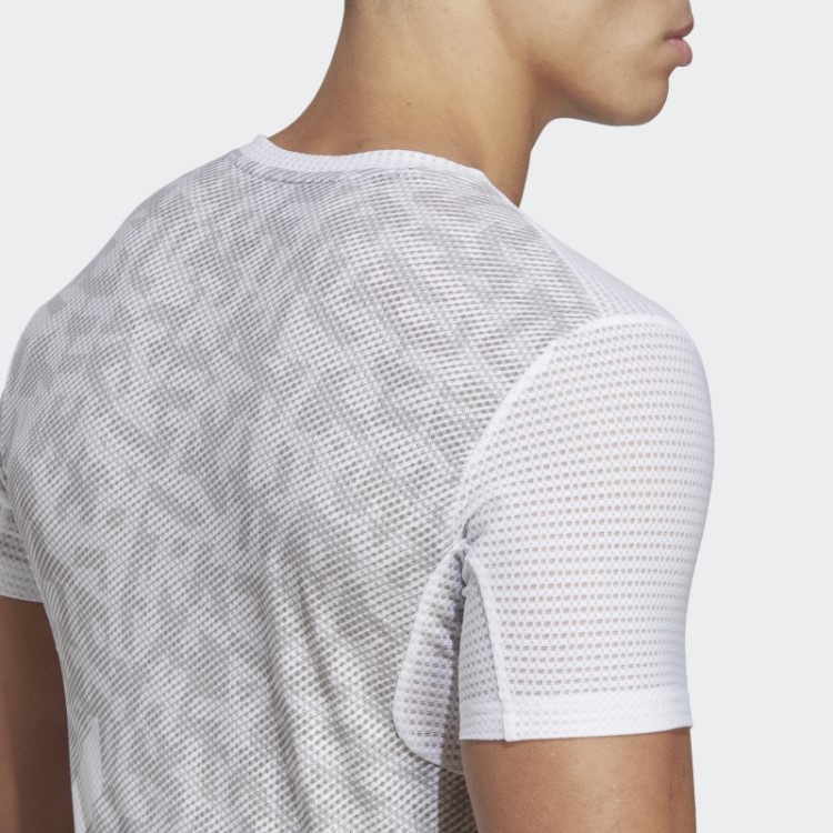 Camiseta De Corrida Branca Adidas Terrex Agravic Pro