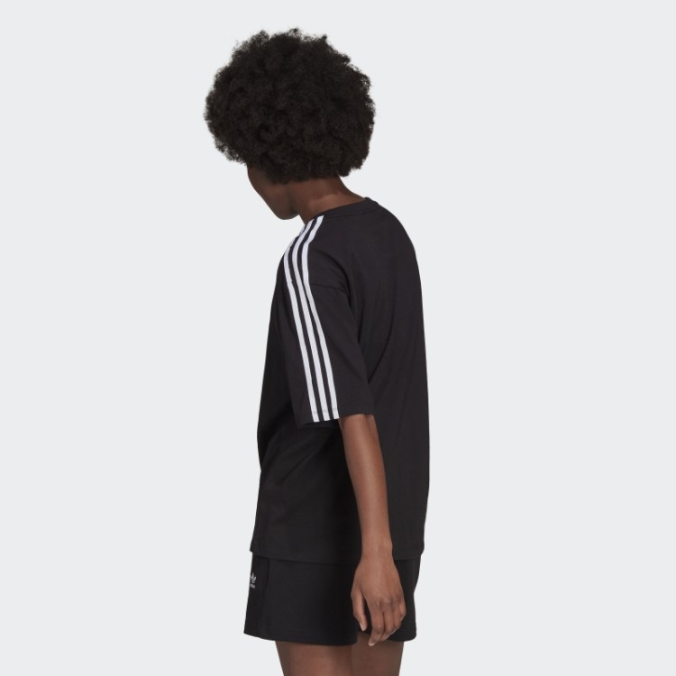 Camiseta Oversize Adicolor Classics Preta Adidas