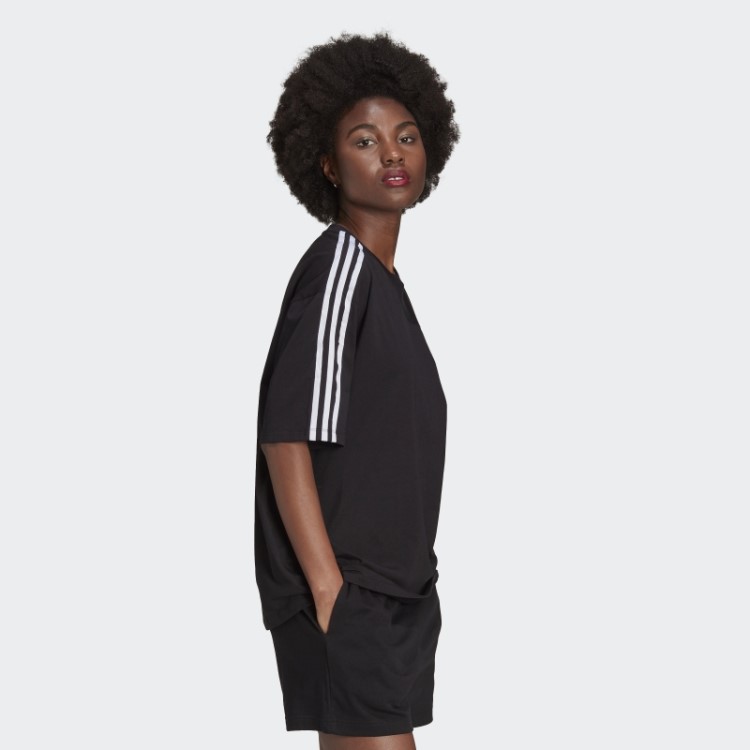 Camiseta Oversize Adicolor Classics Preta Adidas