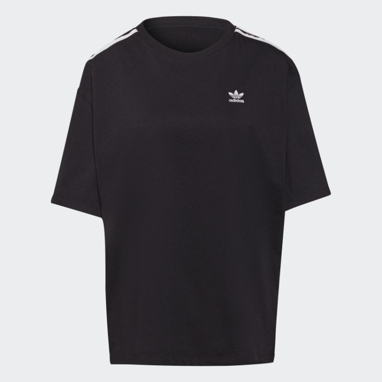 Camiseta Oversize Adicolor Classics Preta Adidas