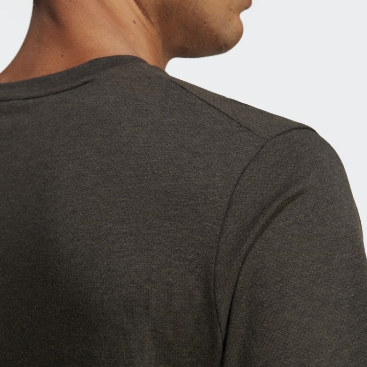 Camiseta De Treino Preta Adidas Train Essentials Comfort Hot