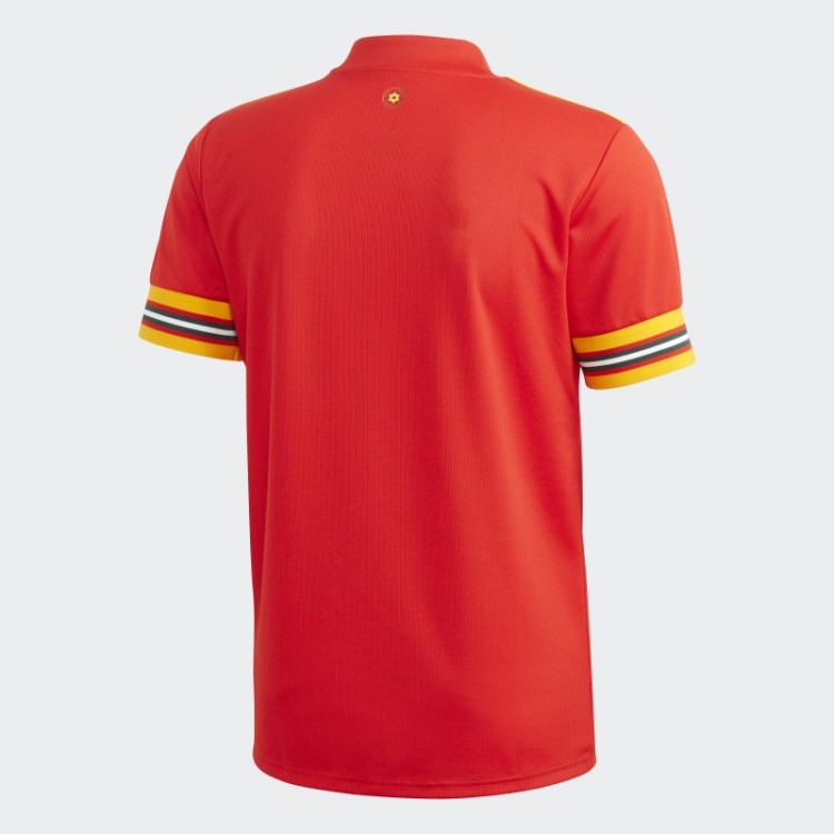 Camisa Da Casa Do Gales Adidas Vermelho