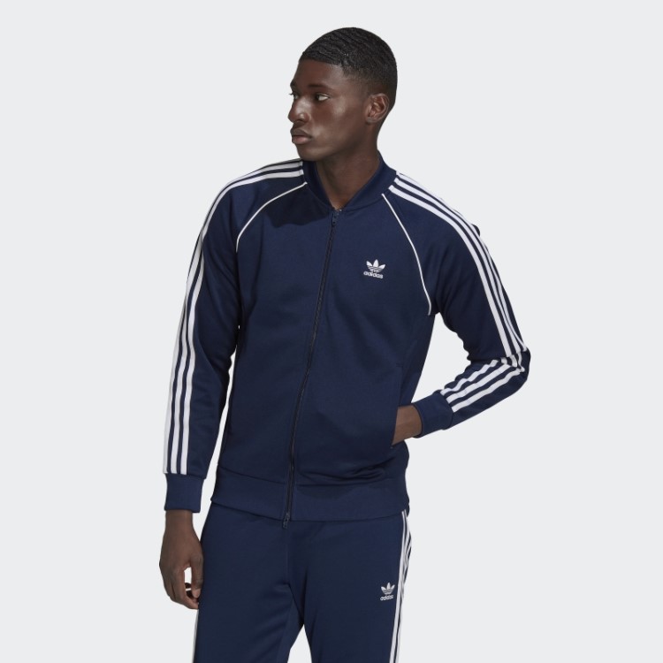 Jaqueta Night Indigo Adicolor Classics Primeblue Sst Adidas