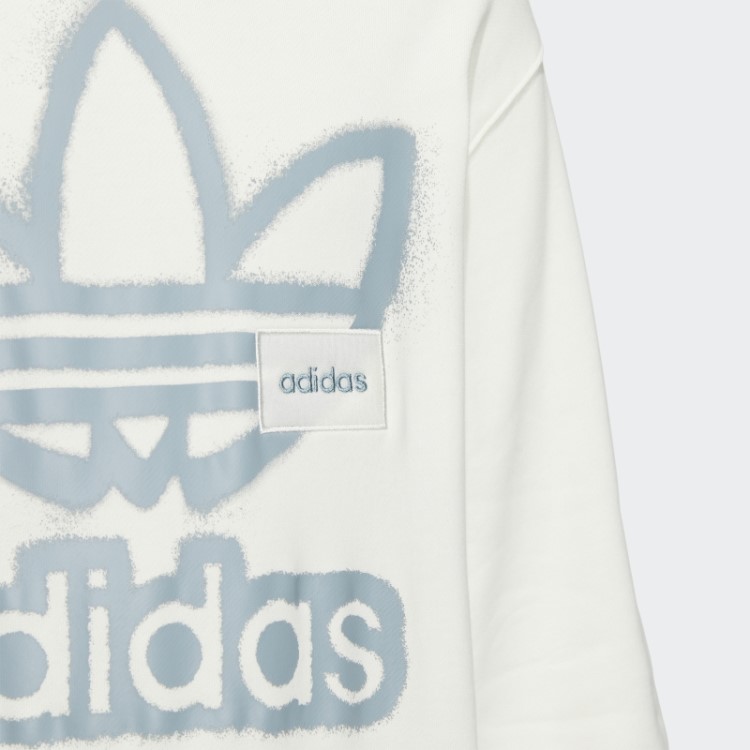 Moletom Adicolor Branco Adidas