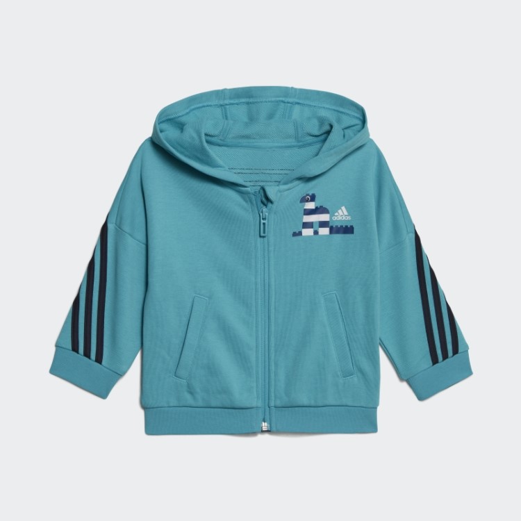 Conjunto De Calça E Jaqueta Azul Adidas X Classic Lego Quente