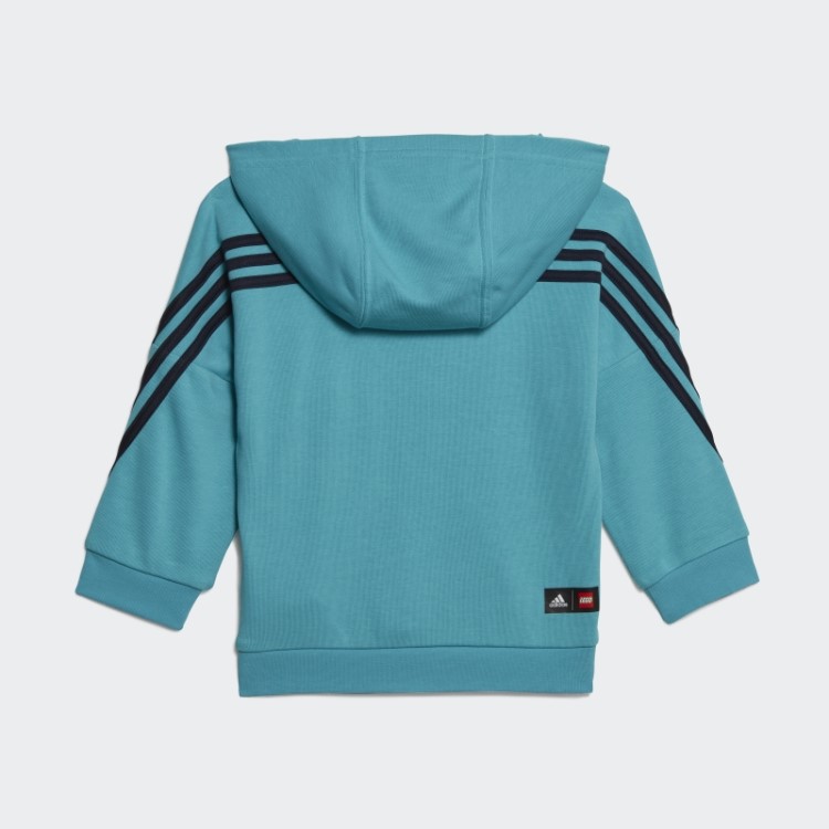 Conjunto De Calça E Jaqueta Azul Adidas X Classic Lego Quente