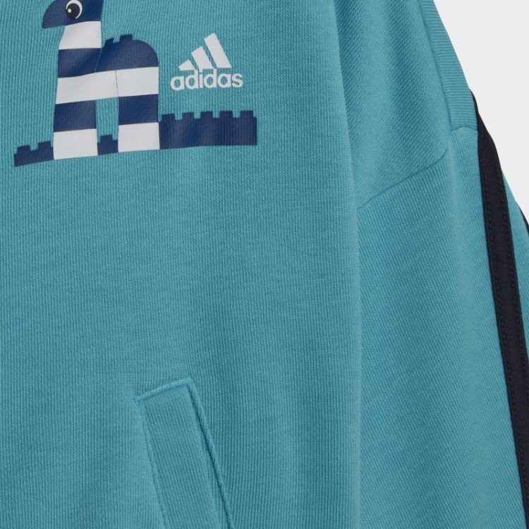 Conjunto De Calça E Jaqueta Azul Adidas X Classic Lego Quente