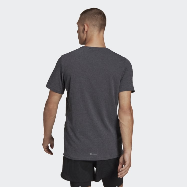 Camiseta Adidas Black Melange Own The Run Heather