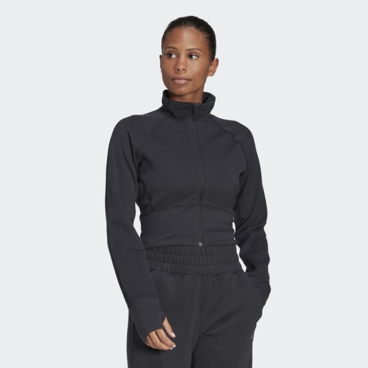 Top Preto Aeroready Studio Adidas