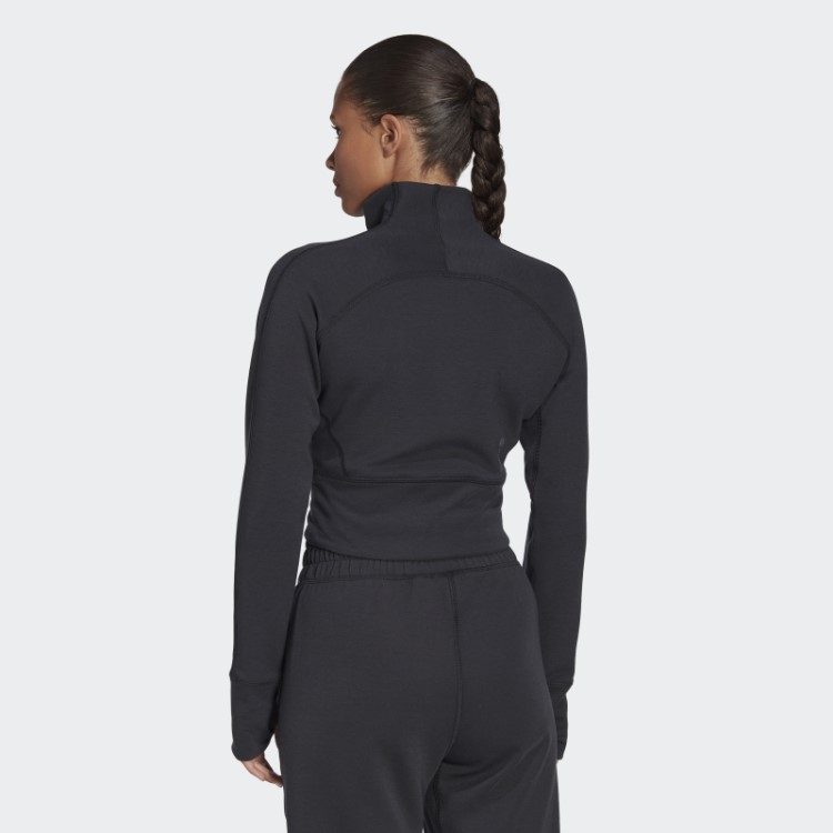 Top Preto Aeroready Studio Adidas